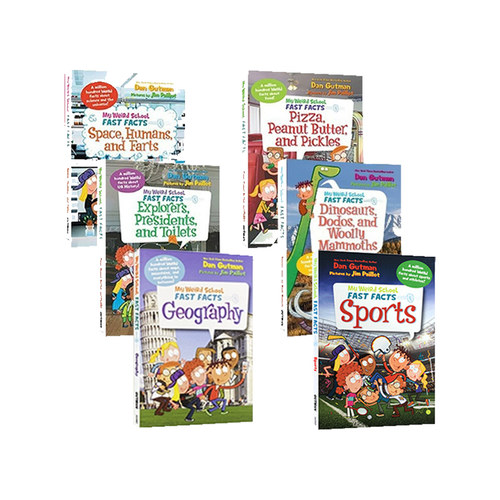 疯狂学校英文原版儿童科普读物