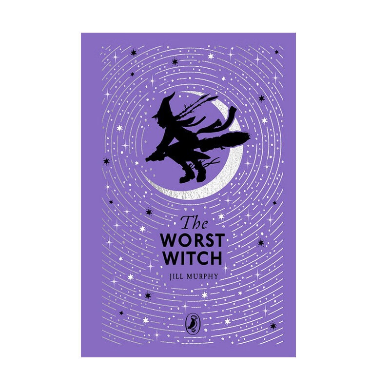 预售 海雀布纹经典：最坏的女巫 The Worst Witch 烫金精装 高颜值礼品书 英文原版 Puffin Clothbound Classics