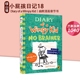 小学生成长阅读 Kid Diary 英文原版 Book Jeff Wimpy 小屁孩日记 章节桥梁书 Kinney 儿童幽默小说读物