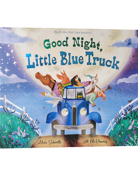 预售 英文原版 Good Night, Little Blue Truck 晚安，蓝色小卡车 精装绘本 晚安故事 亲子阅读绘本故事图画