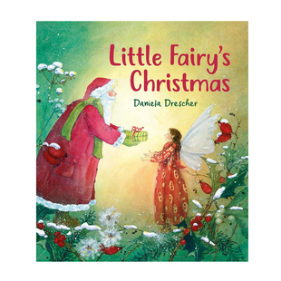 Little 欧洲童话图画故事书 英文原版 爱尔兰风格 小仙女 圣诞节 绘本 Fairy Drescher 预售 Christmas Daniela 精装