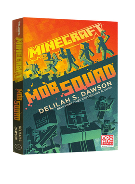 MC我的世界官方小说 #10 暴徒小队 Minecraft: Mob Squad 英文原版青少年科幻励志冒险故事游戏书