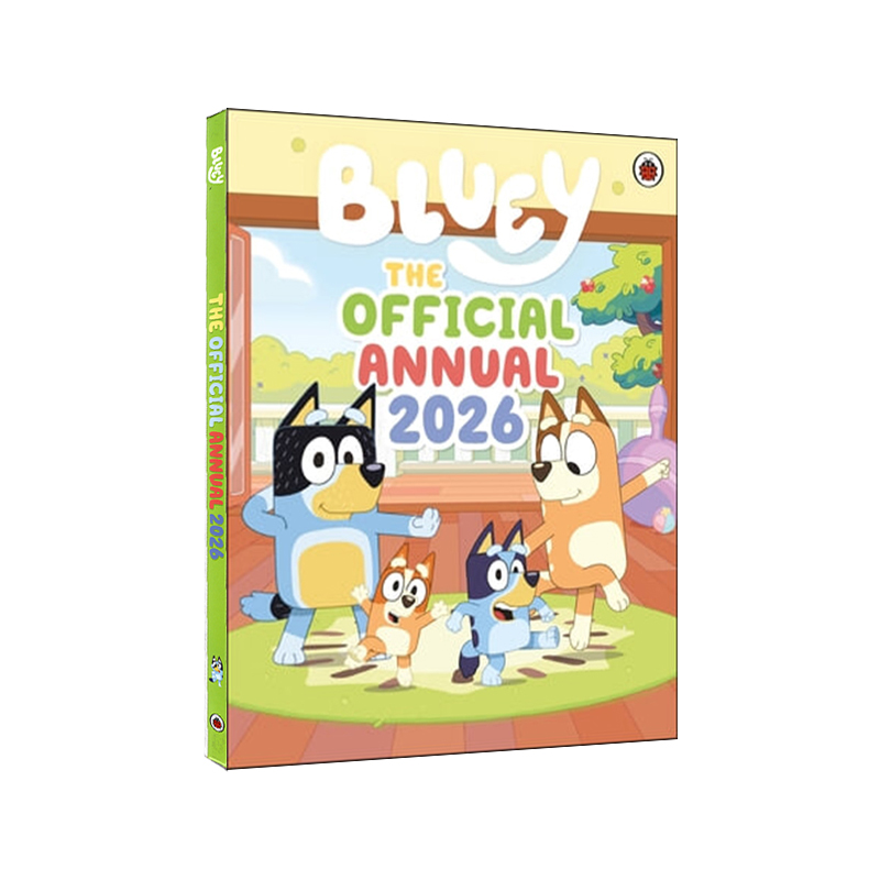小蓝狗布鲁伊 2026年官方年鉴 Bluey The Official Bluey Annual 2026 英文原版