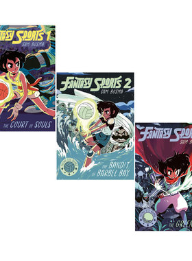 英文原版 Fantasy Sports 梦幻体育 全彩漫画绘本 图像式桥梁小说 小学生课外英语读物