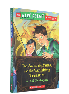 英文原版 An Alec Flint Mystery 儿童侦探系列课外阅读章节书