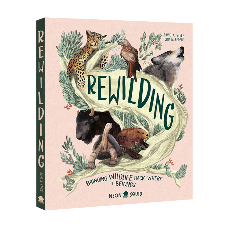 保护野生动物 Rewilding : Bringing Wildlife Back Where It Belongs  保护地球 生态环境保护 书籍/杂志/报纸 儿童读物原版书 原图主图