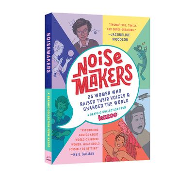 【自营】英文原版 Noisemakers: 25 Women Who Raised The... 人物传记 杰出贡献女性 儿童漫画绘本 青少年课外阅读
