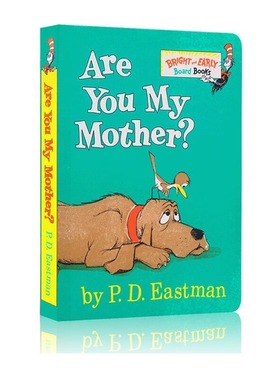 英文原版 Are You My Mother? 儿童纸板书 启蒙学习 P.D.Eastman作品 Dr. Seuss苏斯博士纸板书同系列 亲子共读 撕不烂