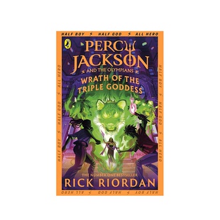 预售 波西杰克逊第一季 第7册 Percy Jackson and the Olympians #7: Wrath of the Triple Goddess 三相女神之怒  英文原版