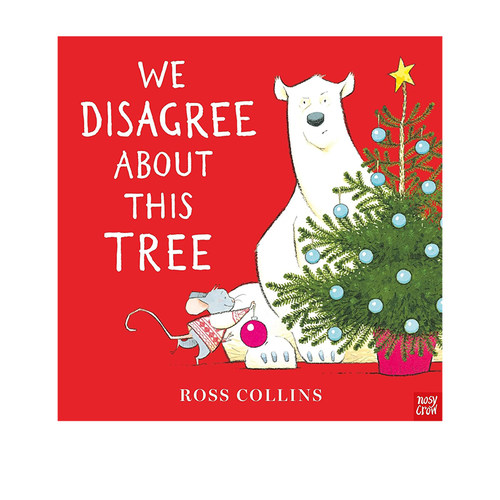 意见不一的圣诞树熊和老鼠