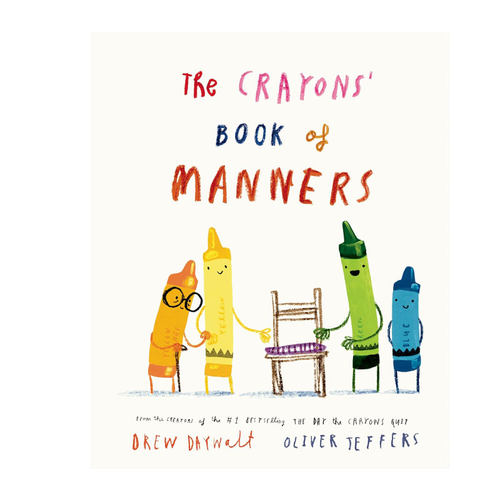预售 英文原版 The Crayons' Book of Manners 蜡笔的礼仪书 精装 儿童行为习惯培养绘本 4-8 岁