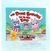 幽默搞笑趣味图画书 The 疯狂 Dumb Zoo 绘本 神探狗Dog 英文原版 Pilkey Bunnies man同作者Dav 兔子去动物园