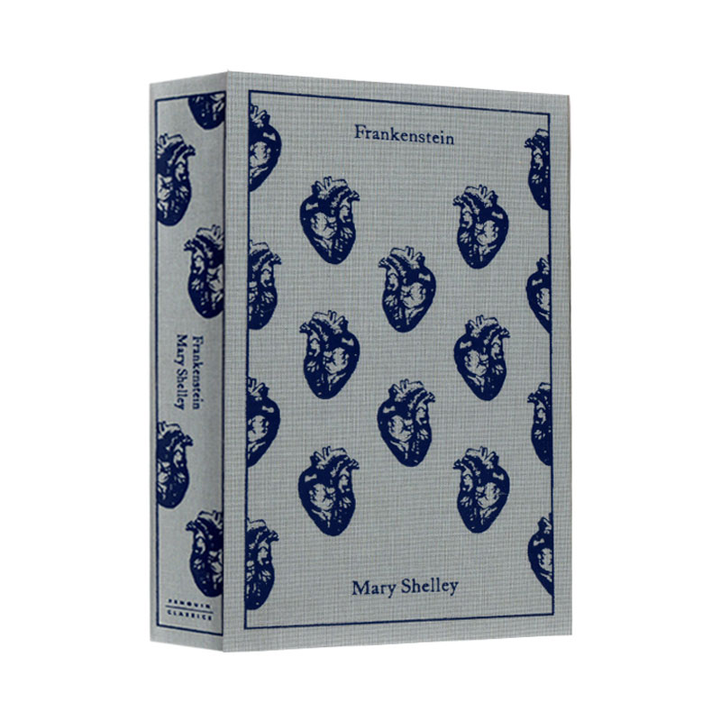 企鹅经典布纹精装 科学怪人弗兰肯斯坦 英文原版 Frankenstein 英文版 科幻小说 名著文学小说 玛丽雪莱 Mary Shelley