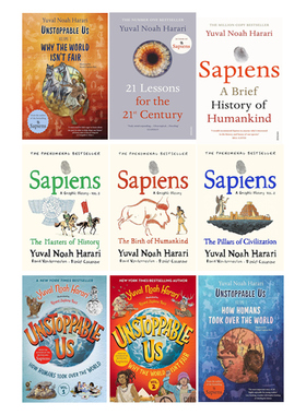 英文原版 势不可挡的我们 人类简史作者 Unstoppable Us/The Birth of Humankind 科普知识类绘本 Yuval Noah Harari 尤瓦尔赫拉利