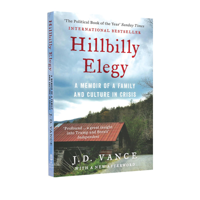 乡下人的悲歌 英文原版 美国底层关联阅读 Hillbilly Elegy A Memoir of a Family and Culture in Crisis JD Vance