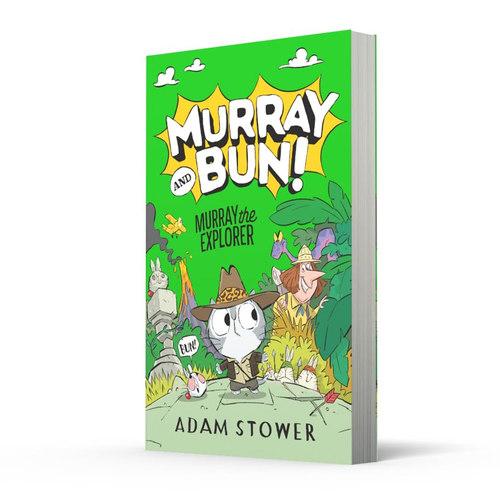 预售 英文原版 Murray the Explorer Murray and Bun 5 第5本  维京猫咪穆雷和本 大卫威廉姆斯合作画师 Adam Stower