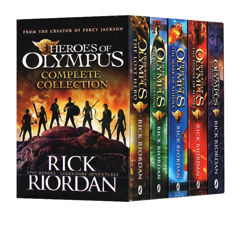 第二季  Rick Riordan Heroes of Olympus 波西杰克逊奥林匹斯英雄系列 Percy Jackson 少年版荷马史诗 英文原版小说