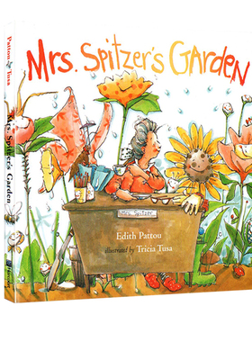 英文原版 现货 Mrs. Spitzer's Garden 施皮茨的花园 知识类读物 精装 儿童启蒙学习绘本图画故事书