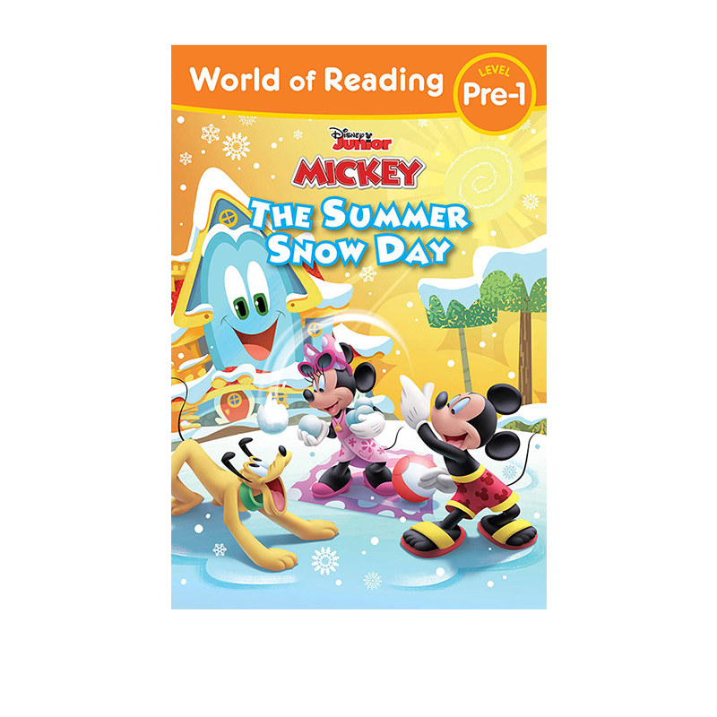 英文原版 mickey mouse funhouse the summer snow day 米老鼠游乐园