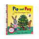 and 名家Axel 波西和皮普 Tree 圣诞树 The Scheffler 儿童图画故事书漫画书 Posy Christmas Pip 英文原版