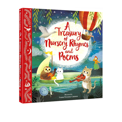 英文原版 A Treasury of Nursery Rhymes and Poems 童谣和诗歌宝库 亲子共读 儿童启蒙图画书