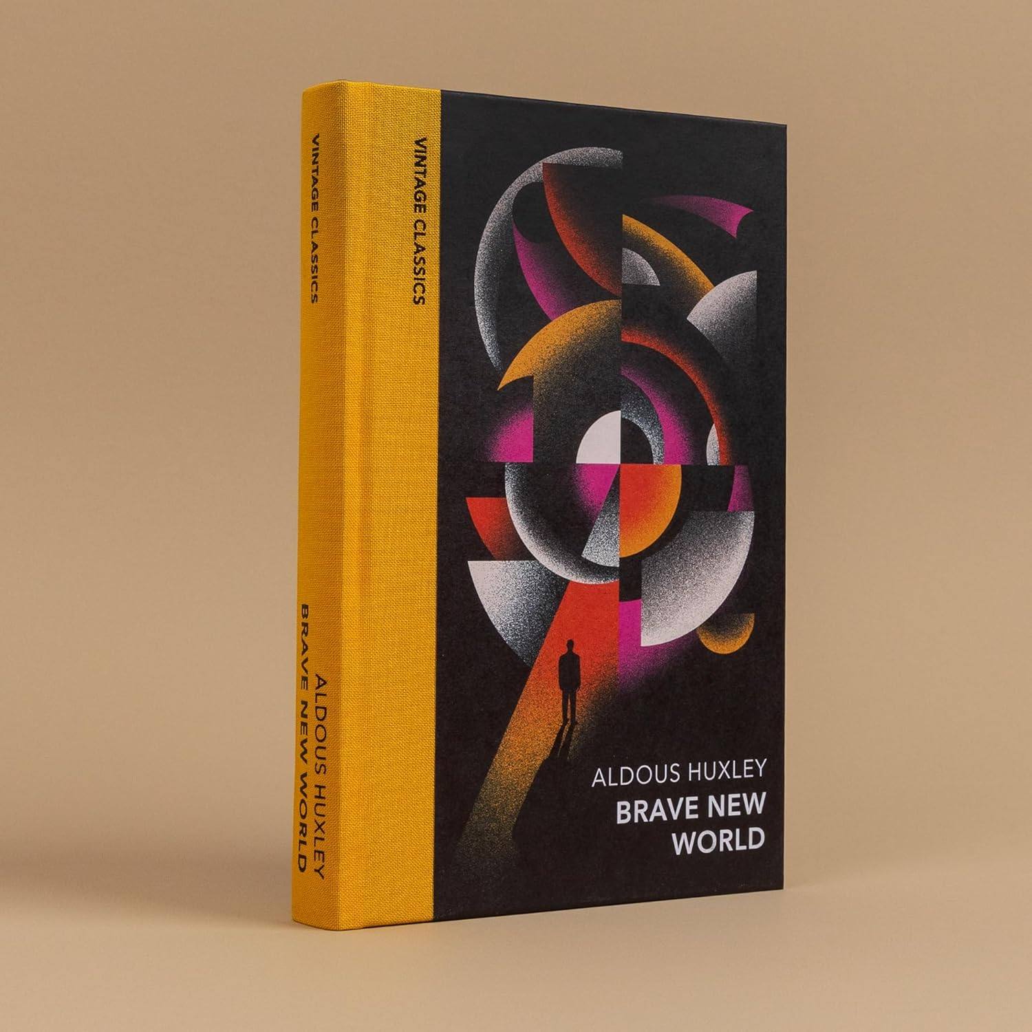 预售 企鹅复古布脊经典系列 赫胥黎 美丽新世界 Brave New World 英文原版 Aldous Huxley 反乌托邦小说 Vintage Classics