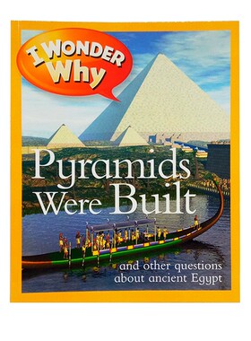 英文原版 I Wonder Why Pyramids Were Built 十万个为什么 I Wonder Why 少儿百科全书 儿童科普读物 英语辅导课外训练阅读图画书