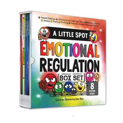预售 英文原版 豆豆家族的魔法情商课 A Little SPOT Emotional Regulation 一点点情绪调节  8册盒装 儿童创意启蒙绘本 情绪管理