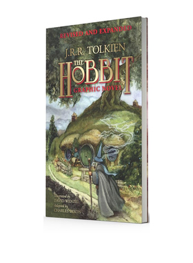 预售 霍比特人 英文原版 The Hobbit Illustrated by David Wenzel JRR Tolkien 新版漫画