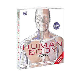 人体解剖医学指南 医学绘本 Human 精装 大开本 Book The Body 人体骨骼肌肉系统运作 DK人体百科 人体构造 英文原版