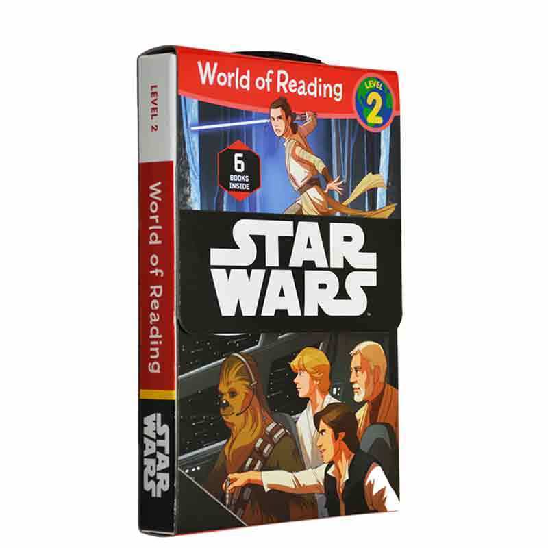 英文原版绘本 Disney Star Wars World of Reading Level 2迪士尼星球大战分级读物 6册