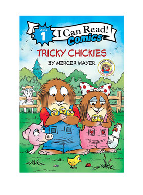 英文原版 小毛人小怪物 漫画绘本图画书 Little Critter: Tricky Chickies ICR I CAN READ入门级 儿童启蒙故事书