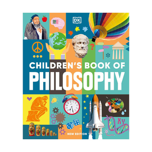 预售 英文原版 Children's Book of Philosophy DK出品 孩子的哲学之书 学生哲学图解科普读物 青少年课外英语阅读书籍