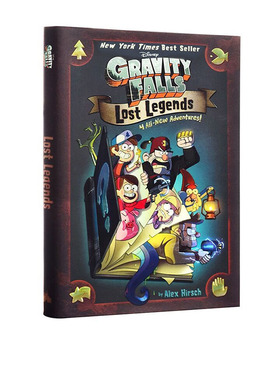 怪诞小镇失落的传说 Gravity Falls Lost Legends 4 All-New Adventures 英文原版 4个故事合集精装 Alex Hirsch 漫画 Disney