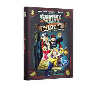 Alex Gravity Legends Lost 怪诞小镇失落 All 4个故事合集精装 Hirsch 英文原版 Falls Adventures New Disney 漫画 传说