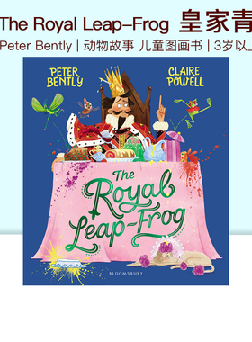 现货 英文原版 The Royal Leap-Frog 皇家青蛙  3岁以上 儿童动物故事图画书 Peter Bently