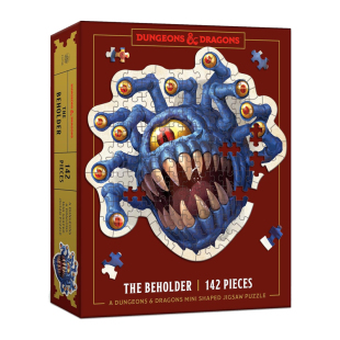 预售 英文原版 Dungeons & Dragons Mini Puzzle: Beholder 龙与地下城迷你拼图 旁观者版 含142块收藏拼图