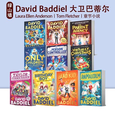David Baddiel 大卫巴蒂尔章节 英文原版小说 Hannah Gold汉娜·戈尔德/彩虹灰Rainbow Grey/午夜玛妮 HarperCollins 儿童课外读物