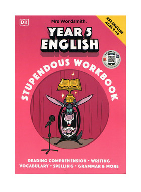 DK沃德史密斯夫人 Mrs Wordsmith 5年级 DK English Wondrous Workbook 9-10岁 英语练习册 儿童参考资料书