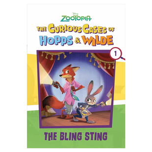 预售 Wilde 疯狂动物城2 Bling Cases Hopps 奇异案件 Zootopia 霍普斯 Curious 迪士尼 Sting Disney The 英文原版