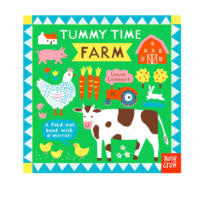 预售 英文原版 Tummy Time: Farm 农场 儿童启蒙科普纸板书 亲子时间 Nosy Crow