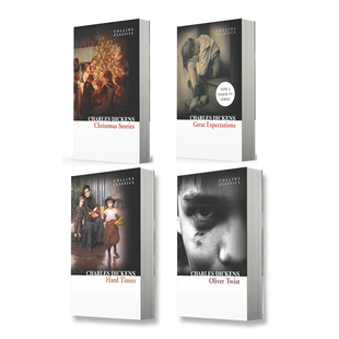 【自营】查尔斯狄更斯小说套装4册 双城记 远大前程 雾都孤儿 柯林斯经典文学 英文原版