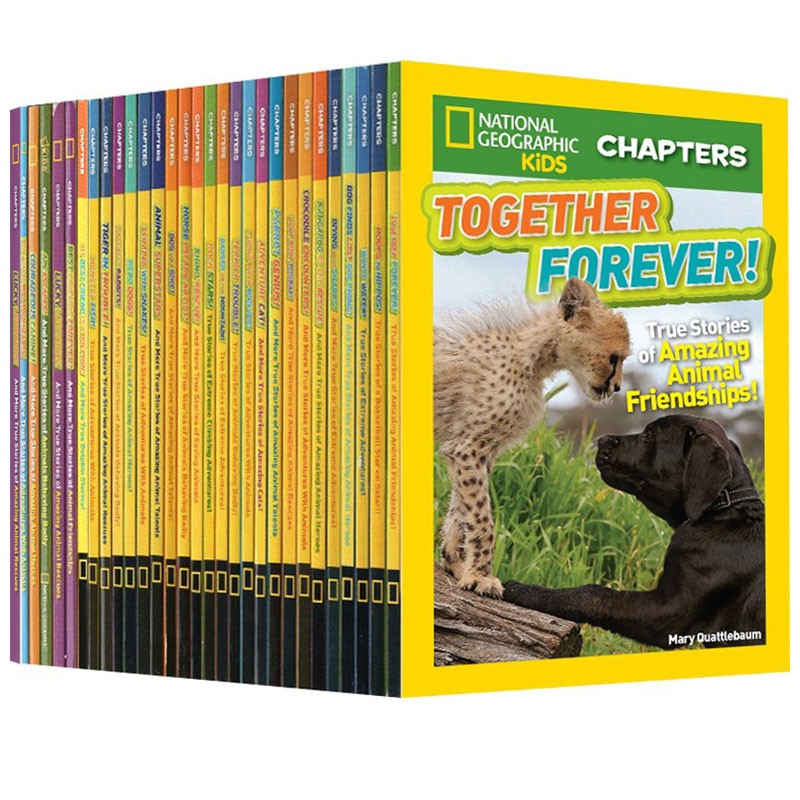初级章节书29册 美国国家地理 National Geographic Kids Chapter 儿童科普图书 英文原版自然百科分级读物 小学跨学科阅读