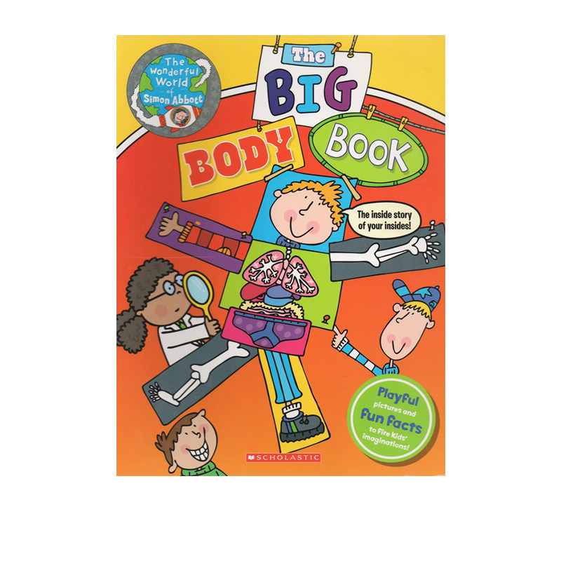 the big body book 神奇的身体 wonderful world of simon abbott