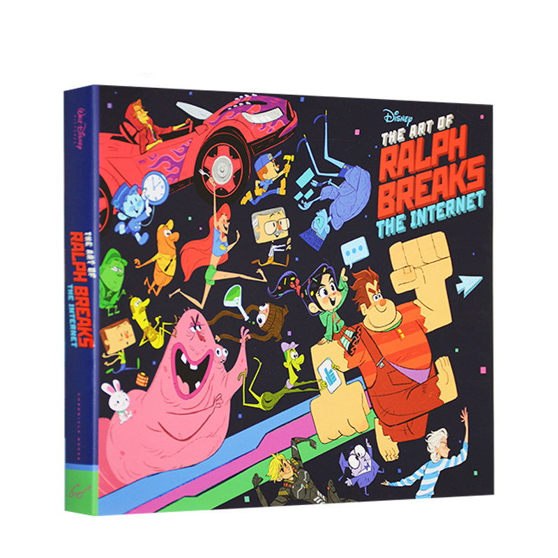 英文原版 art of ralph breaks the internet:wreck-it ralph 2 无敌