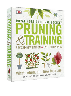 英文原版 RHS修剪和培训手册 RHS Pruning and Training DK百科图鉴 生活 植物 园林 Christopher Brickell