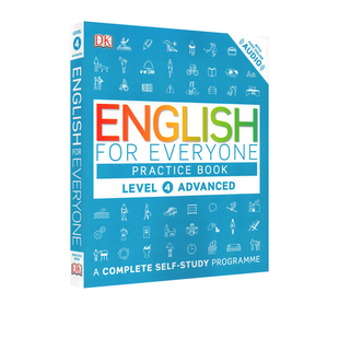 English Level DK新视觉 雅思托福用书 高级英语自学练习册书籍 Practice 人人学英语 Beginner Everyone 英文原版 for