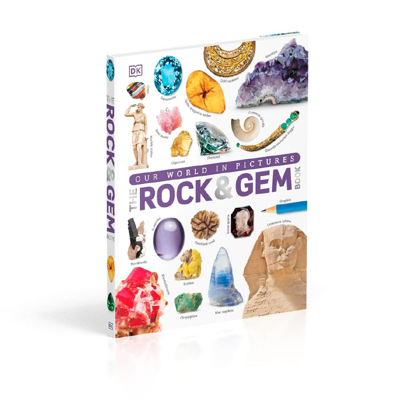 英文原版岩石与宝石百科