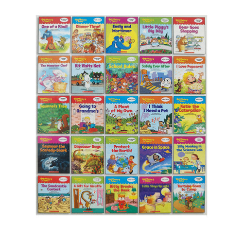 孤品 Scholastic Vocabulary Tales 学乐单词汇学习25册 套装 朗读绘本故事书 趣味认知故事集 词汇学习 英文原版家庭学习教辅