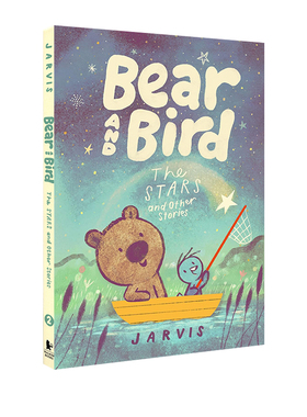 英文原版 Bear and Bird 熊与鸟：星星的故事 儿童友谊故事图画故事绘本  Jarvis